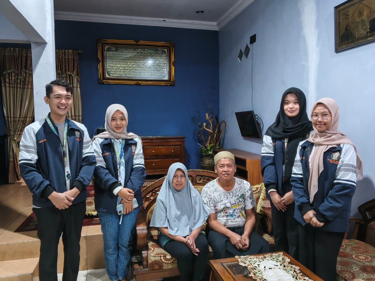 Sowan ke Rumah Ketua RW 1 , Ketua RT 7, Ketua RT 4, Kadus