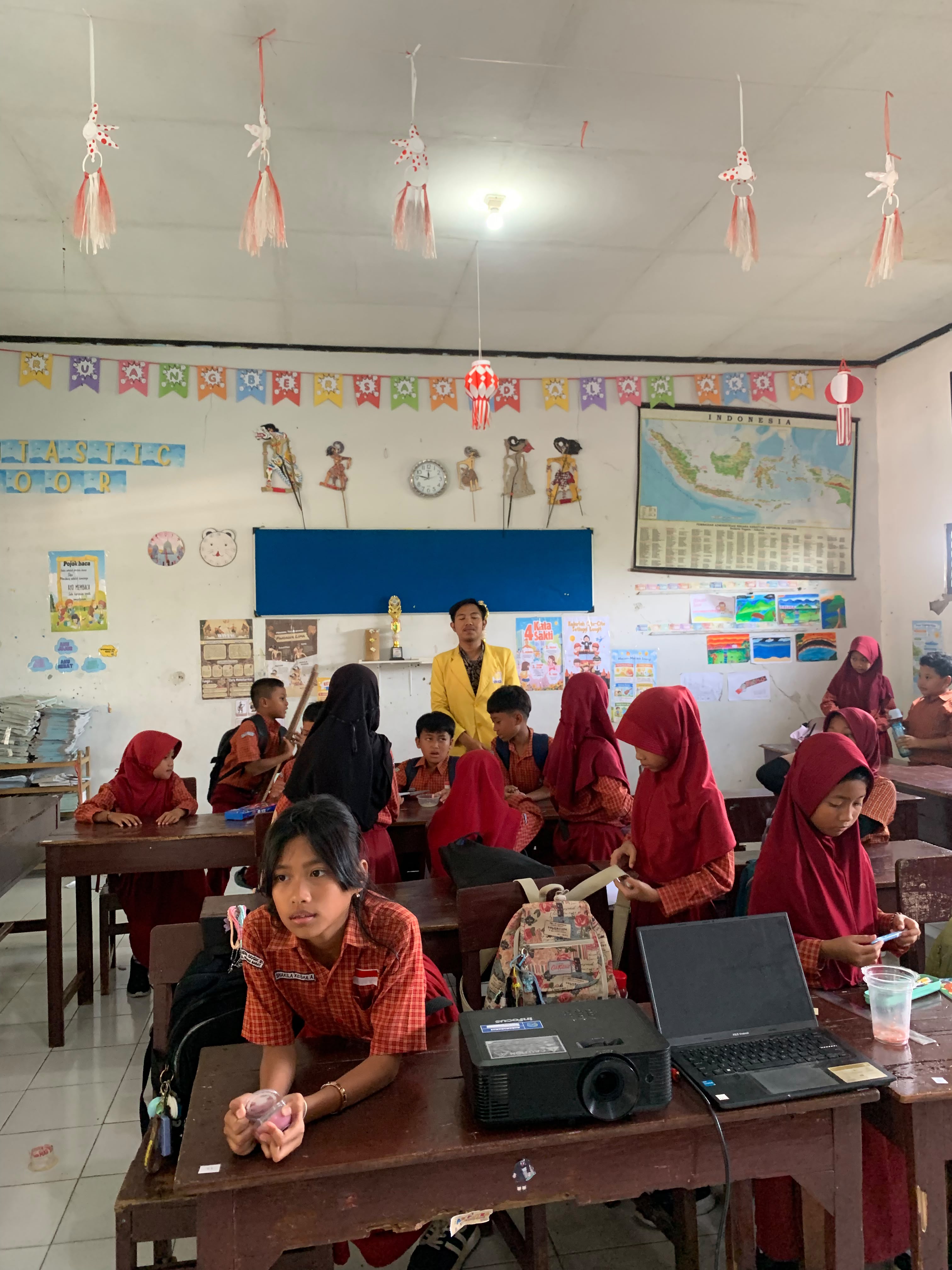 Inovasi Pembelajaran Interaktif SD Negeri Gogik 01, Pendataan Awal Pasar Gogik, dan Pendampingan Belajar Rutin