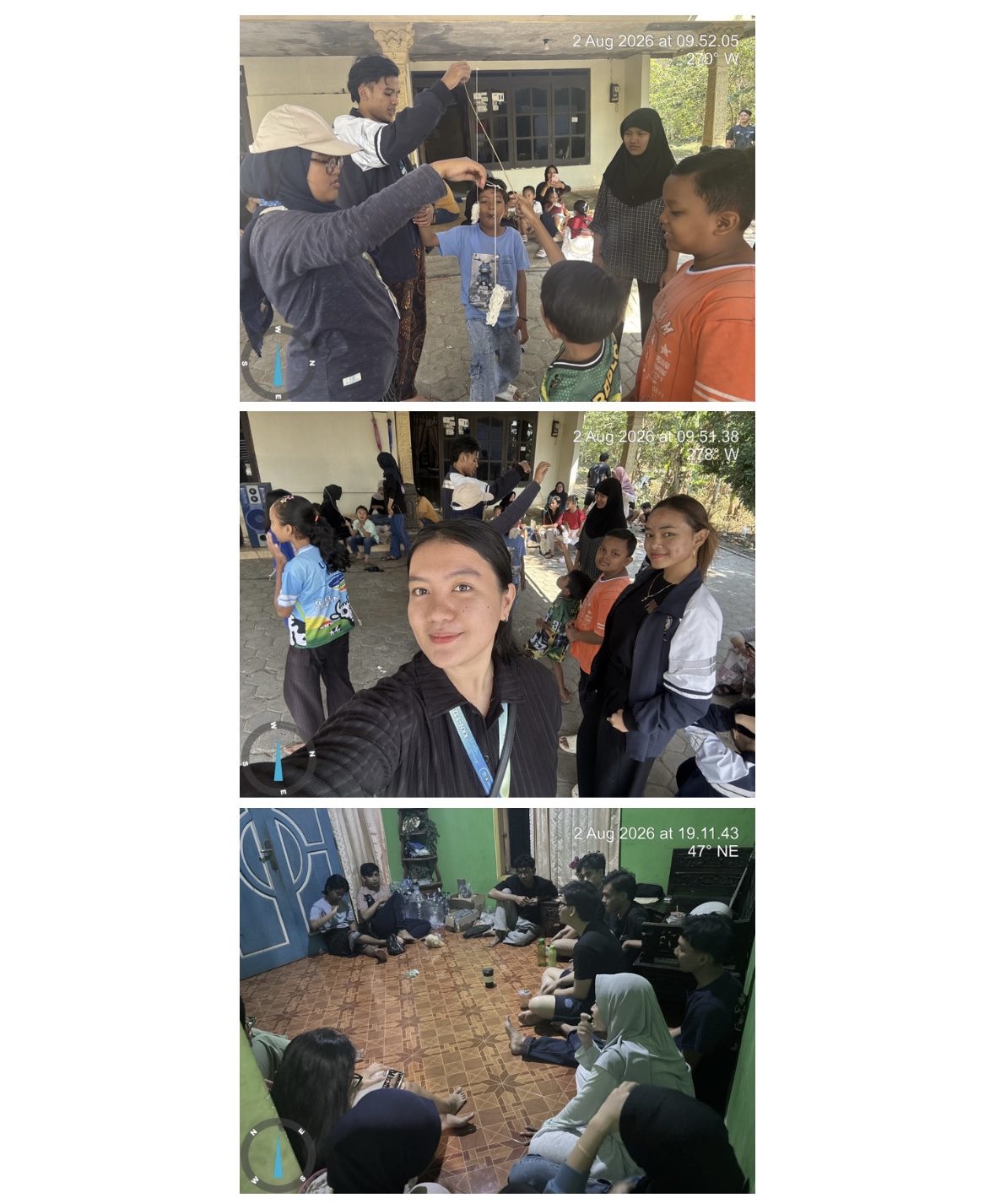 Pelaksanaan Lomba oleh warga RT 04