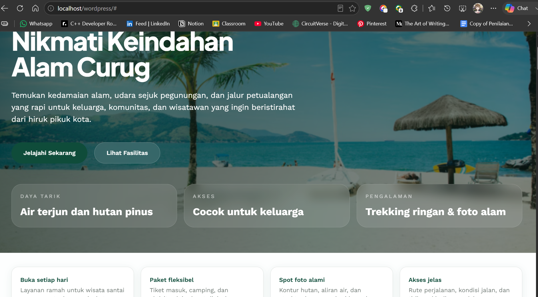 Mengerjakan Proker Sosmas