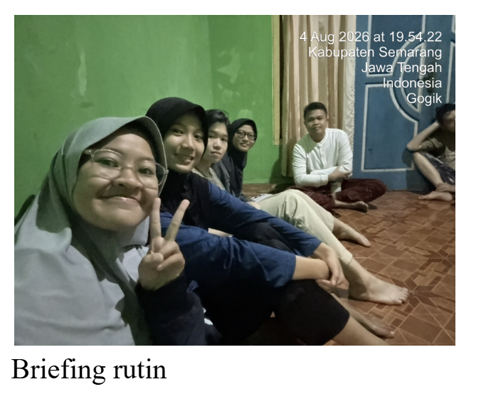 Briefing rutin