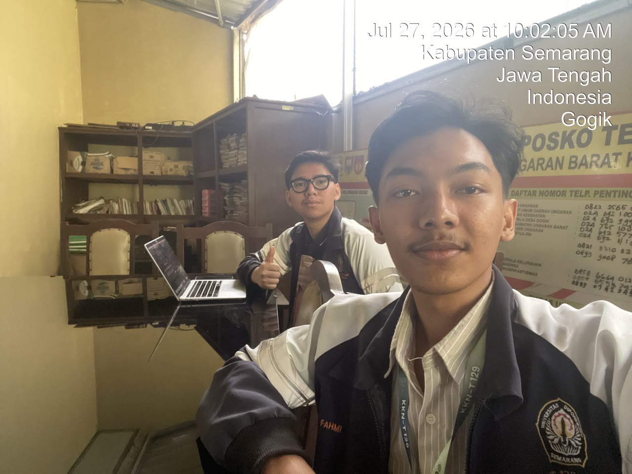 Piket Harian di Balai Desa