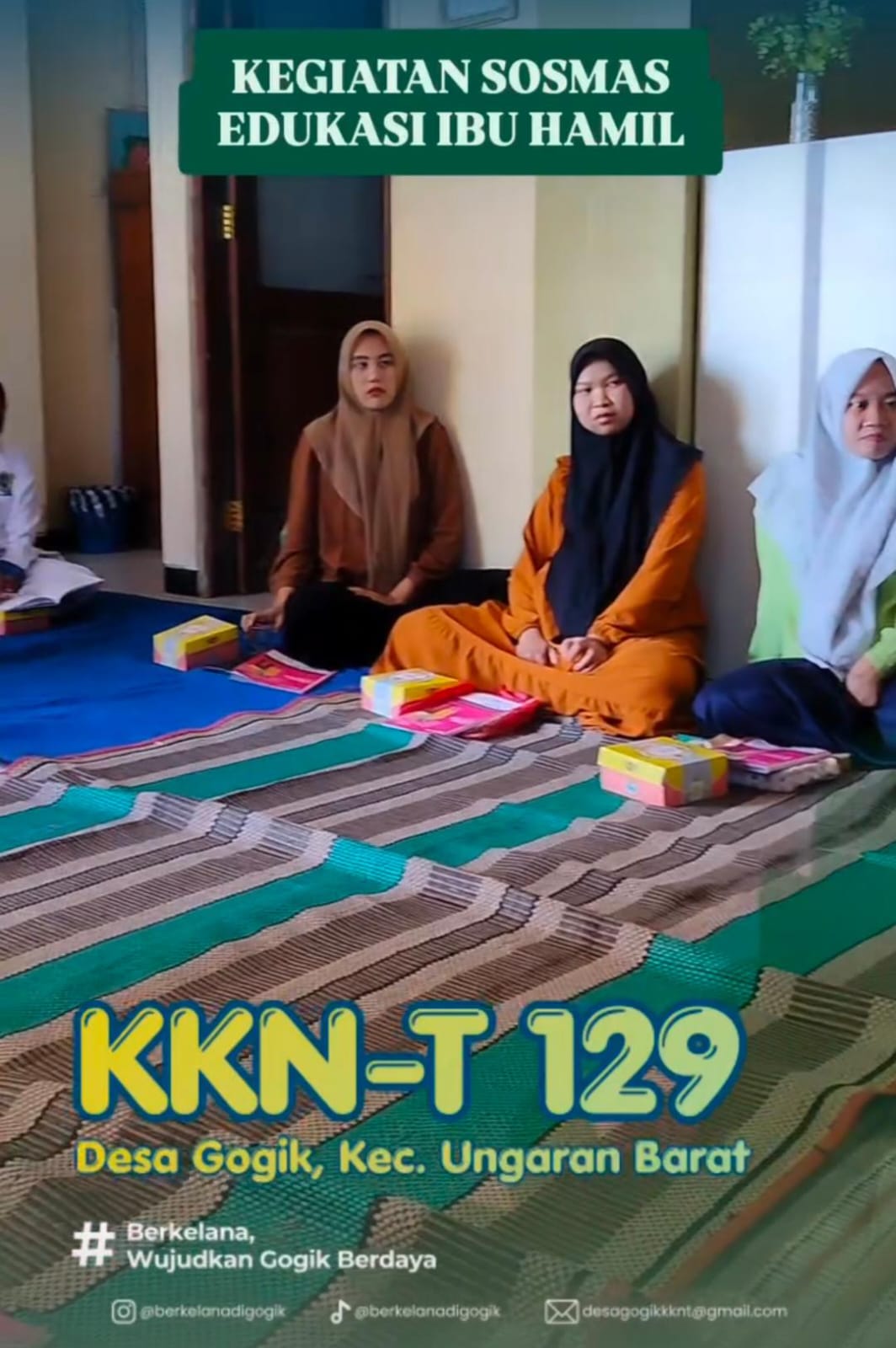 Program Sosmas Sosialisasi Ibu Hamil, Kunjungan DPL, dan RnD Program Multidisiplin