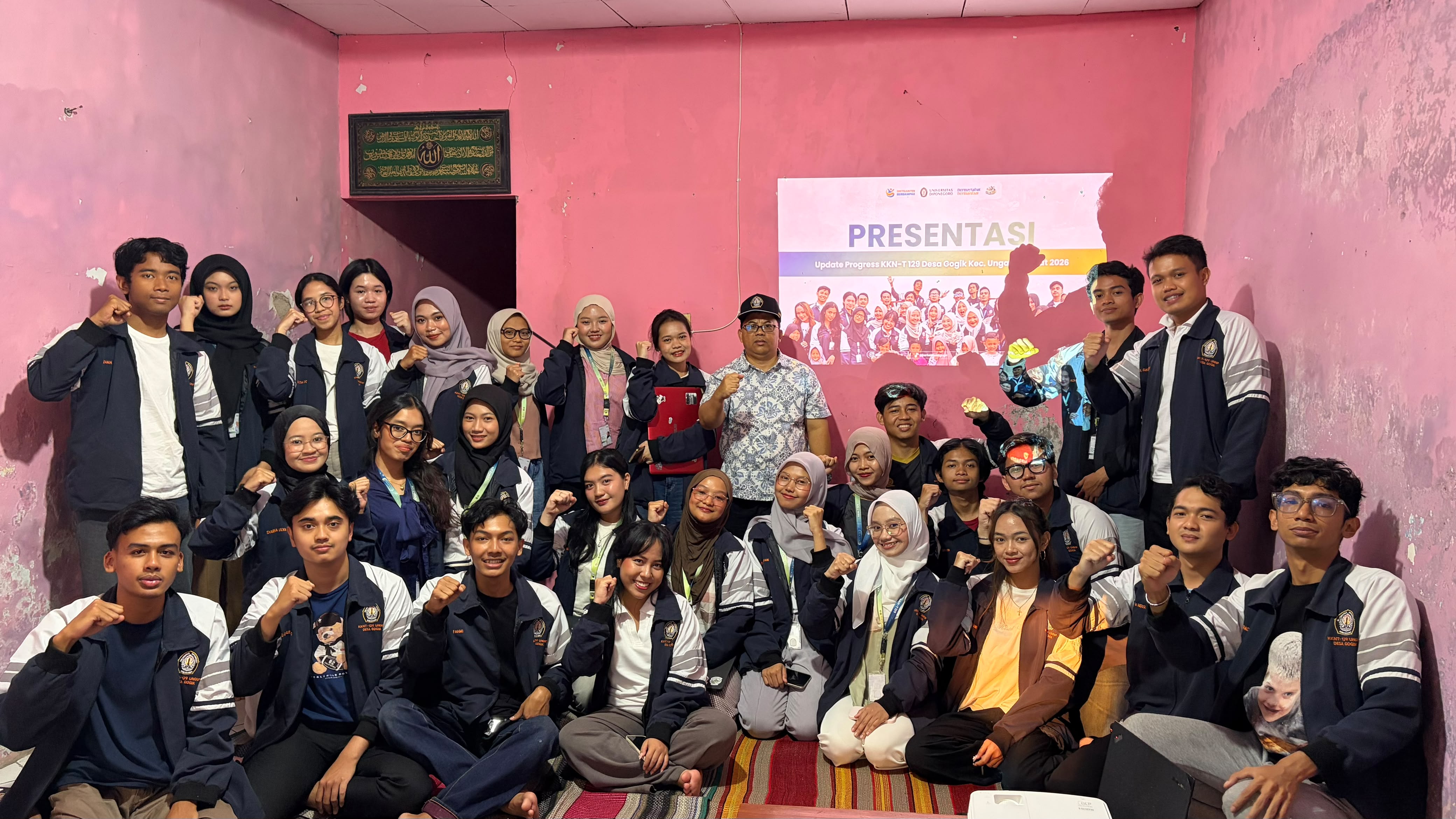 Pemaparan seluruh program kerja anggota KKN terhadap Dosen Pembimbing Lapangan