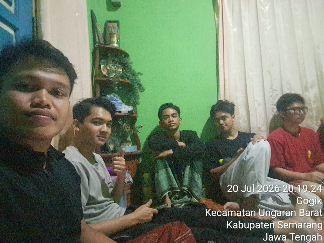 Piket Balai Desa Gogik & Rapat Harian
