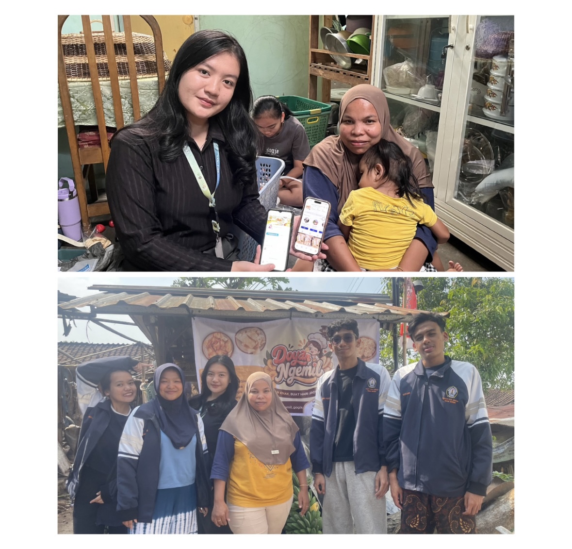 Melanjutkan Program SOSMA terkait Brand Awerness di UMKM “Doyan Ngemil” Desa Gogik
