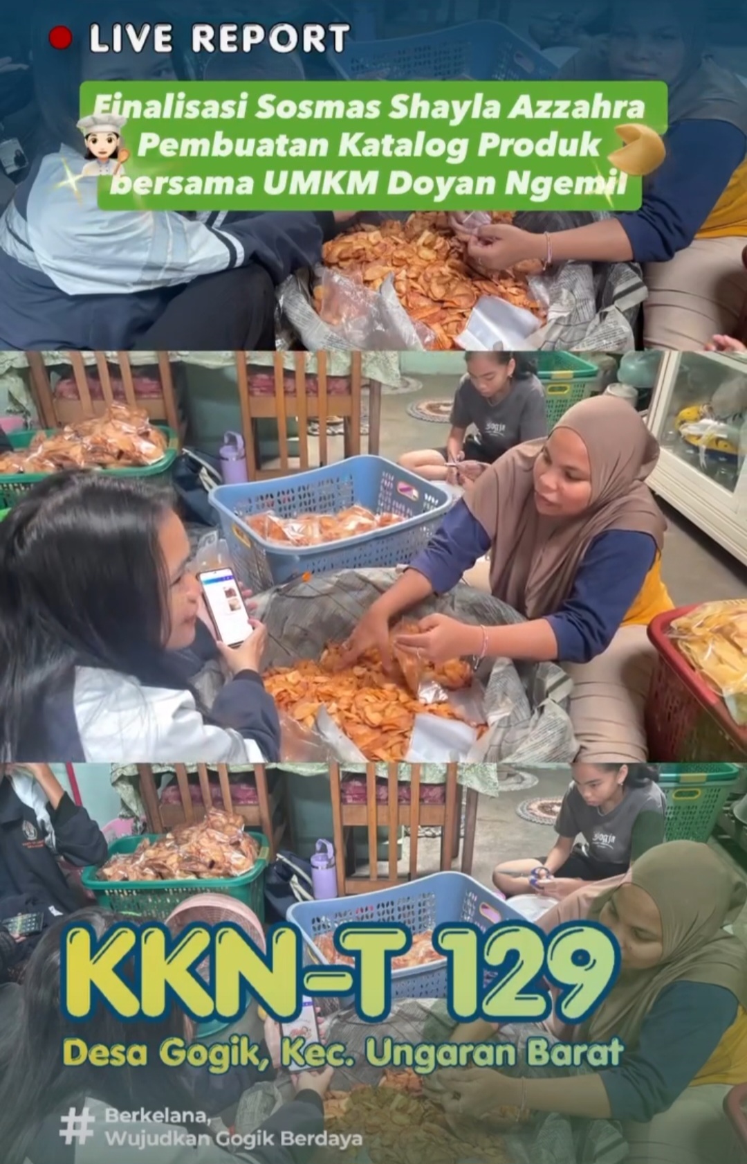 Finalisasi Program Kerja Sosmas UMKM Doyan Ngemil