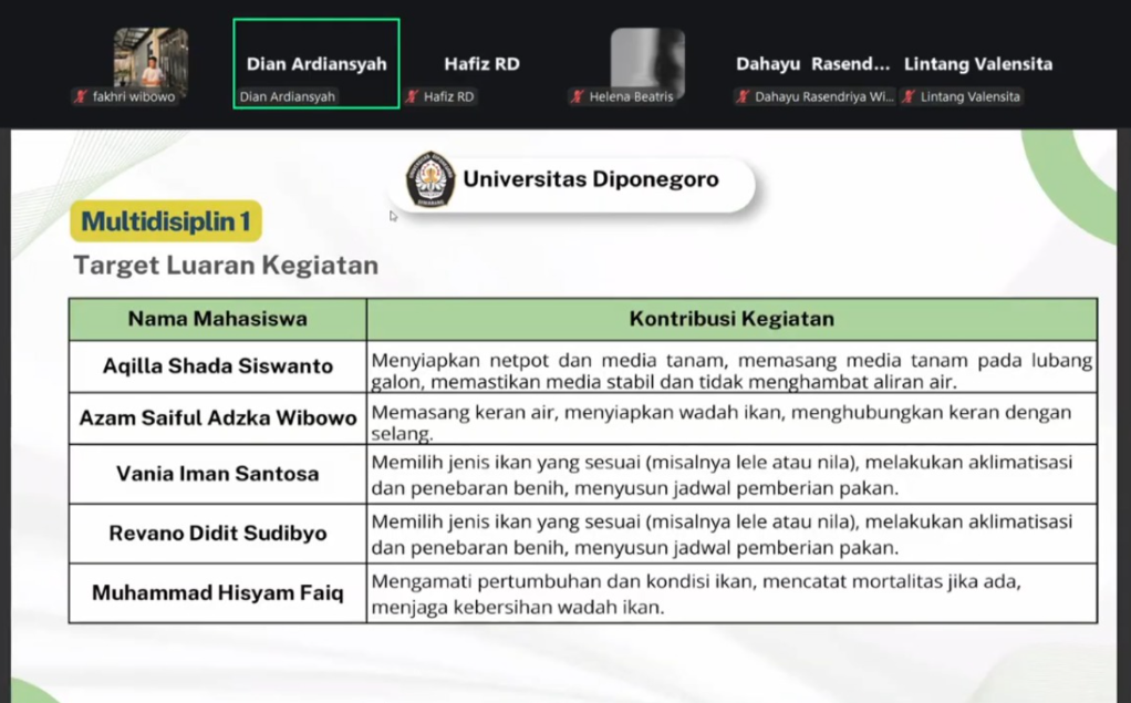Asistensi DPL