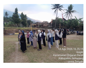 Pengisian administrasi KKN,gladi padus, dan briefing