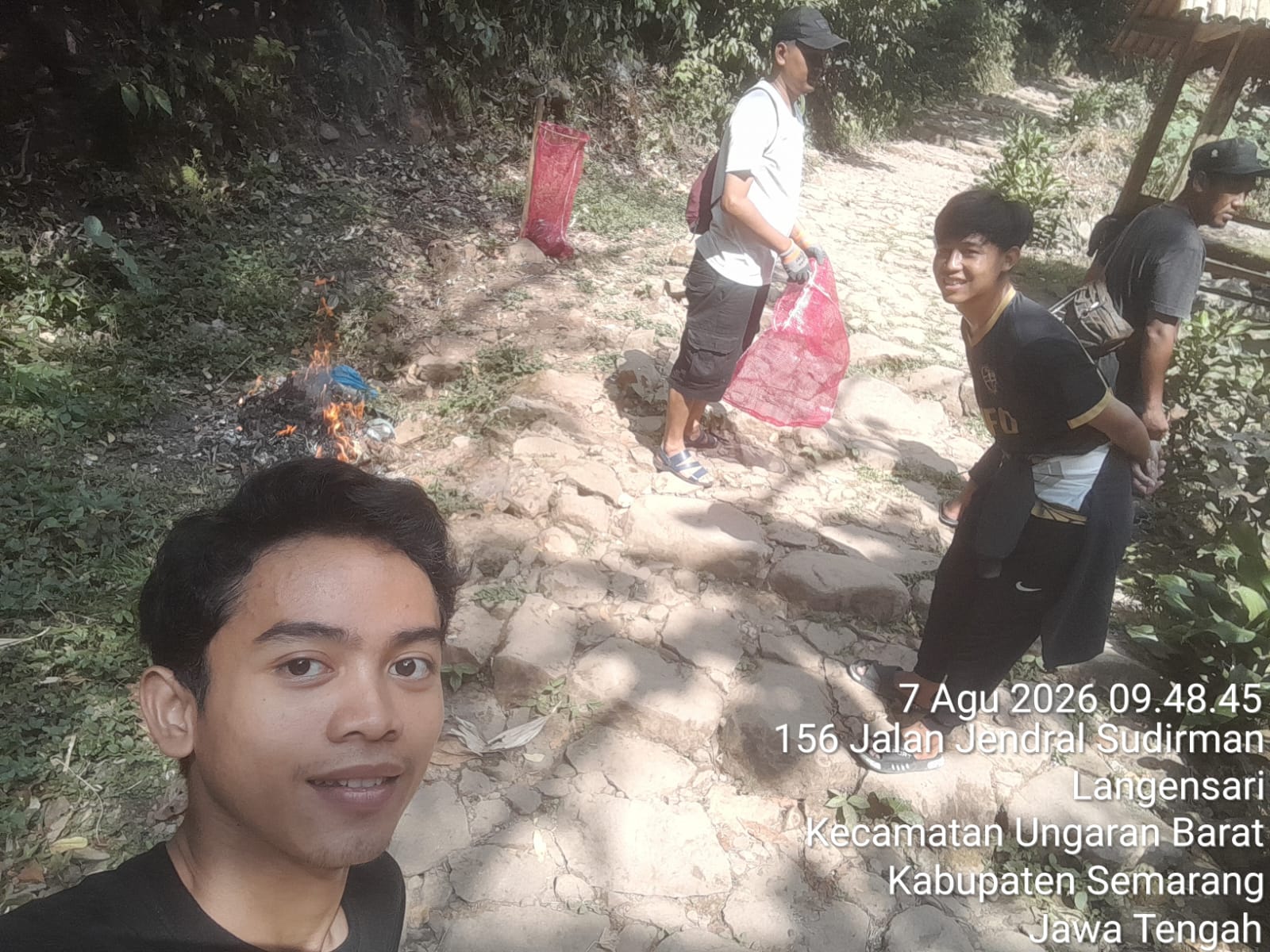 Pendataan UMKM dan Bersih-bersih Curug Semirang