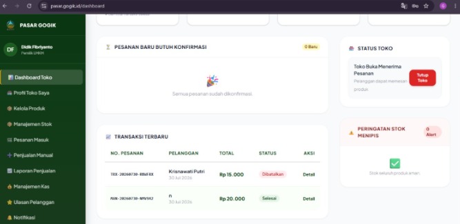 Penyusunan Luaran Akademis, Digitalisasi Data Pasar Gogik, Finalisasi Instrumen Aspirasi Desa, dan Perancangan Buku Profil UMKM