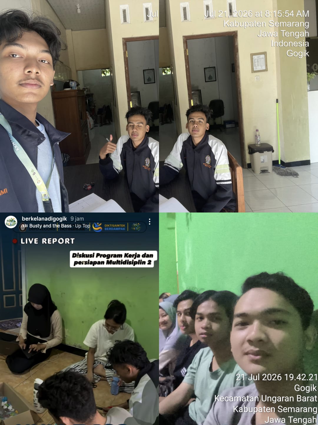 Absensi di balai desa, Kelanjutan Rapat  Progress Multidisiplin 2