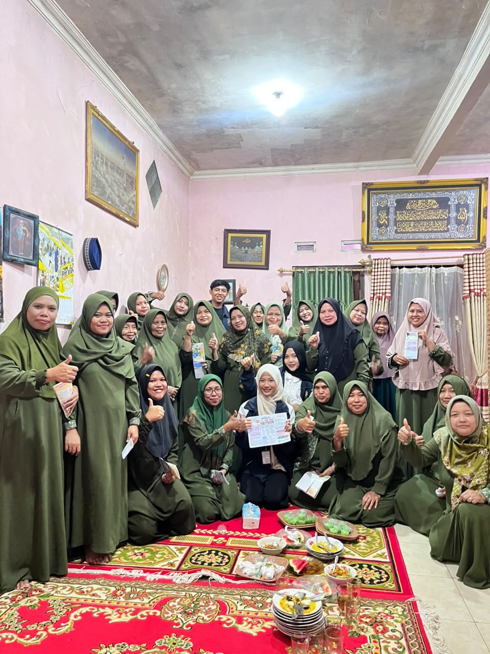 Acara Peringatan HUT RI RW 01  dan Pemaparan Submultidisplin 2