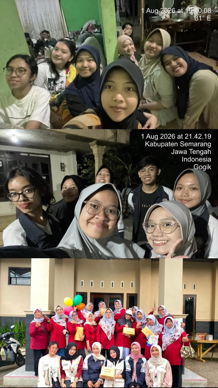Pendampingan PKK Desa, Pembuatan Instalasi Akuaponik Multidisiplin Tim 1, Persiapan Luaran Program, Pendampingan Lomba Ibu-Ibu RT 4, dan Pendampingan Konsultasi Program Sosial Kemasyarakatan kepada Bidan Desa