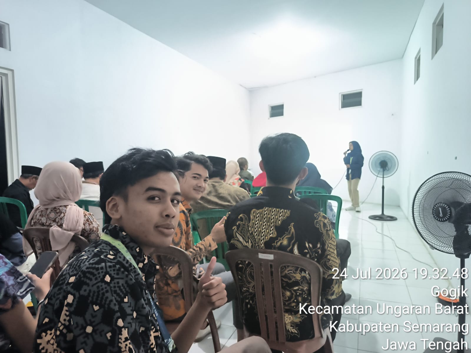 Absensi Ke balai Desa Dan Pemaparan Program Kerja Ke balai Desa Bersama Perwakilan RT/RW   Dan Perangkat Desa Gogik,