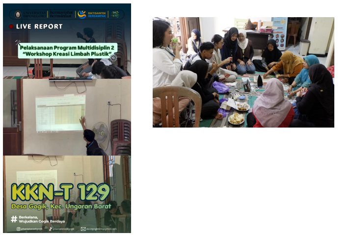 Pelaksanaan workshop program kerja multidisiplin tema 2