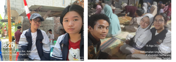 Membantu lomba 17 agustus  di RT 06 dan Tirakatan
