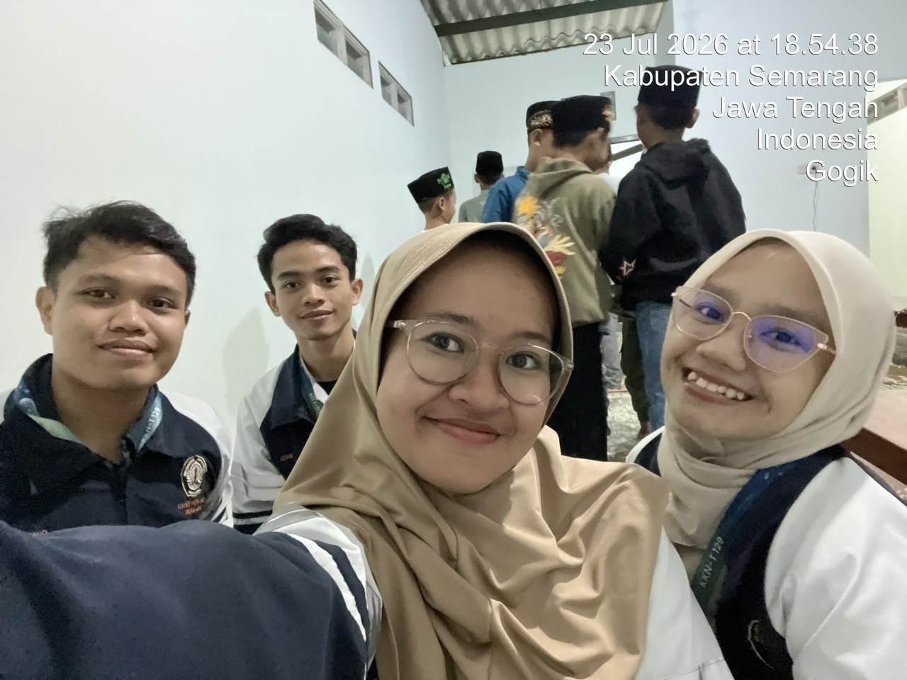 Revisi multidisplin dan diskusi, Sowan kepada takmir mushola, Diskusi terkait program kerja multidisiplin dengan Bu RW, Pendampingan pengajaran TPQ