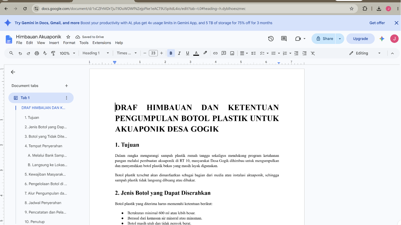 Multidisiplin 1 dan 2