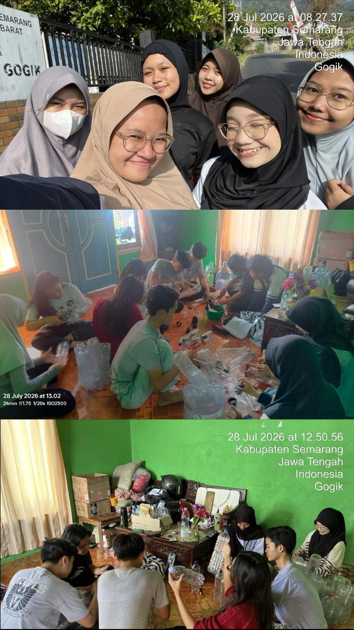 Absensi Pagi, Pembelian Alat dan Bahan Program Kerja Multidisiplin Tim 1, Sowan kepada Pembudidaya Ternak Ikan Lele, Kunjungan Dosen Pembimbing Lapangan ke Posko, dan Pembuatan Kerangka Program Kerja Multidisiplin Tim 1