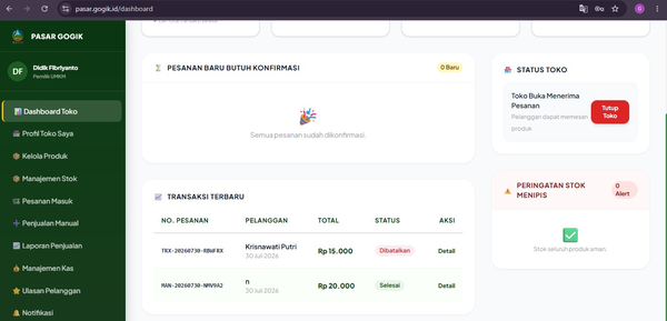Penyusunan Luaran Akademis, Digitalisasi Data Pasar Gogik, Finalisasi Instrumen Aspirasi Desa, dan Perancangan Buku Profil UMKM