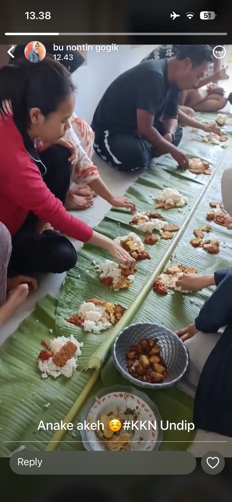 Membangun silaturahmi bersama Masyarakat