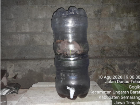 Pemantauan komposter galon