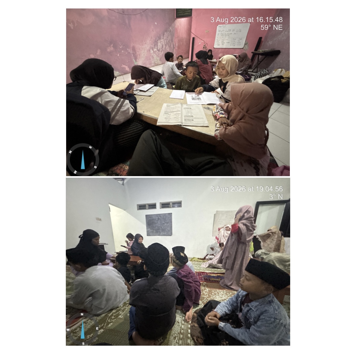Mengajar Les dan TPQ