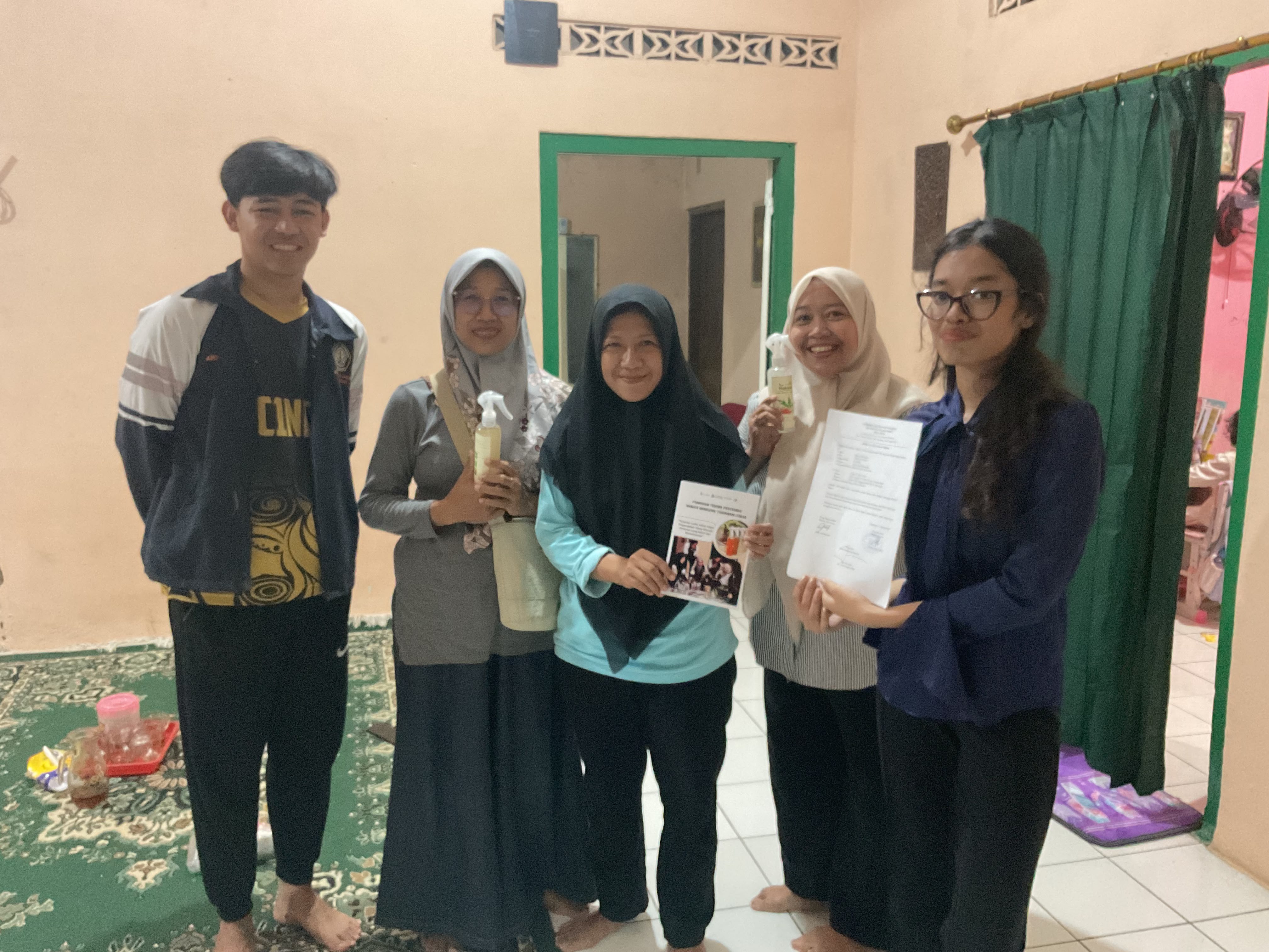 Penyerahan Berita Acara Program Multidisiplin 1 sebagai luaran pribadi