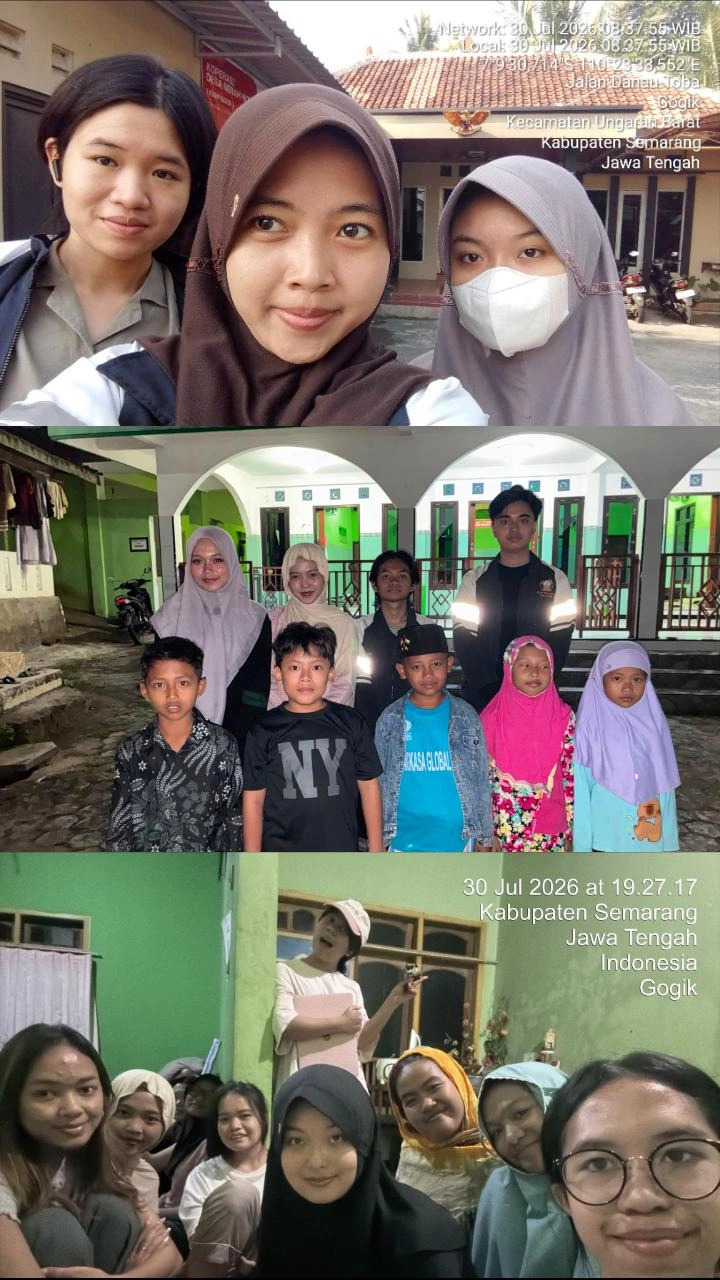 Absensi Pagi, Pendampingan TPQ, Gladi Pembuatan Pestisida Multidisiplin Tim 1, Persiapan Alat dan Bahan Akuaponik, serta Penyebaran Undangan Workshop Warga RW 01