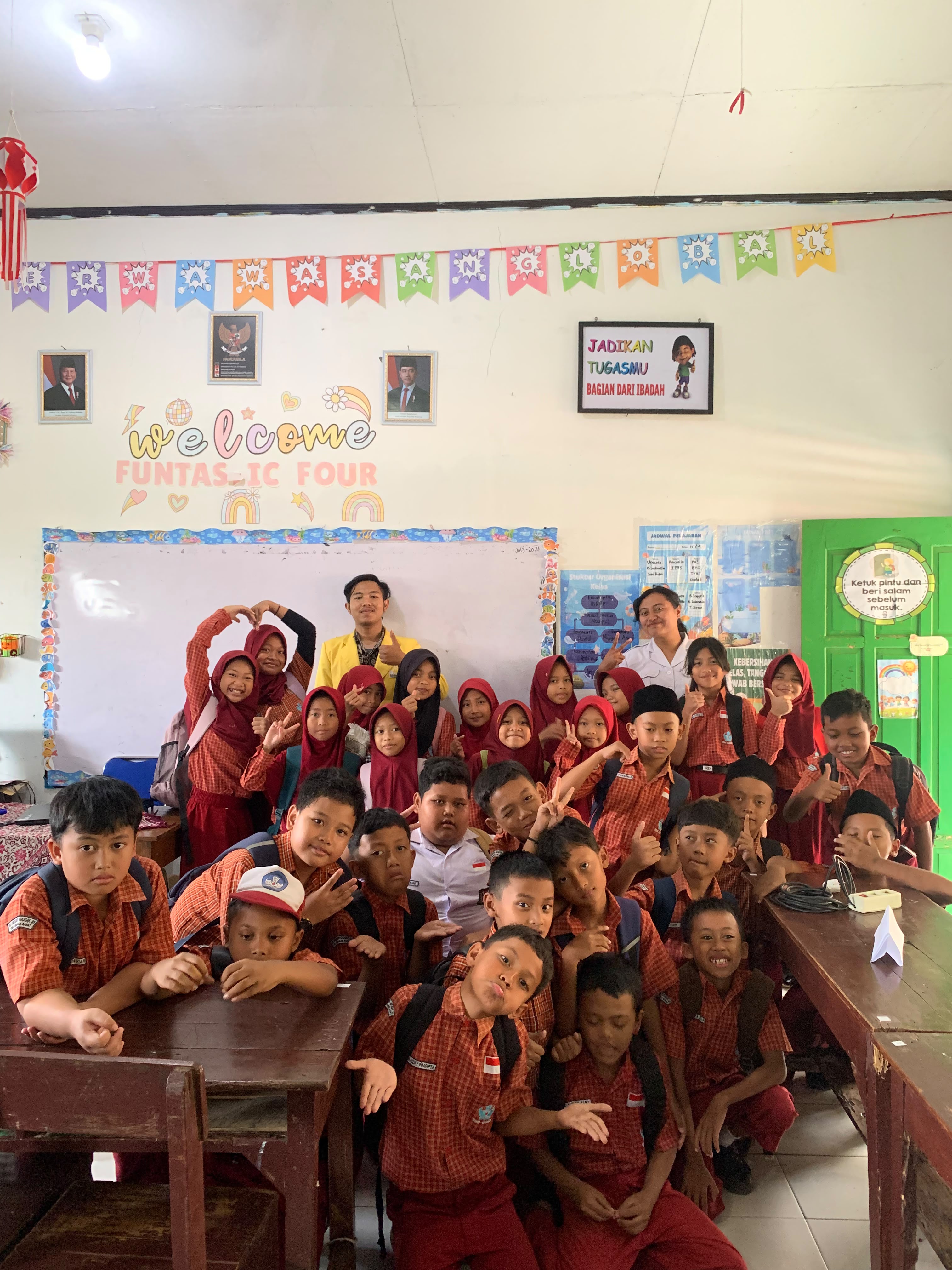 Inovasi Pembelajaran Interaktif SD Negeri Gogik 01, Pendataan Awal Pasar Gogik, dan Pendampingan Belajar Rutin