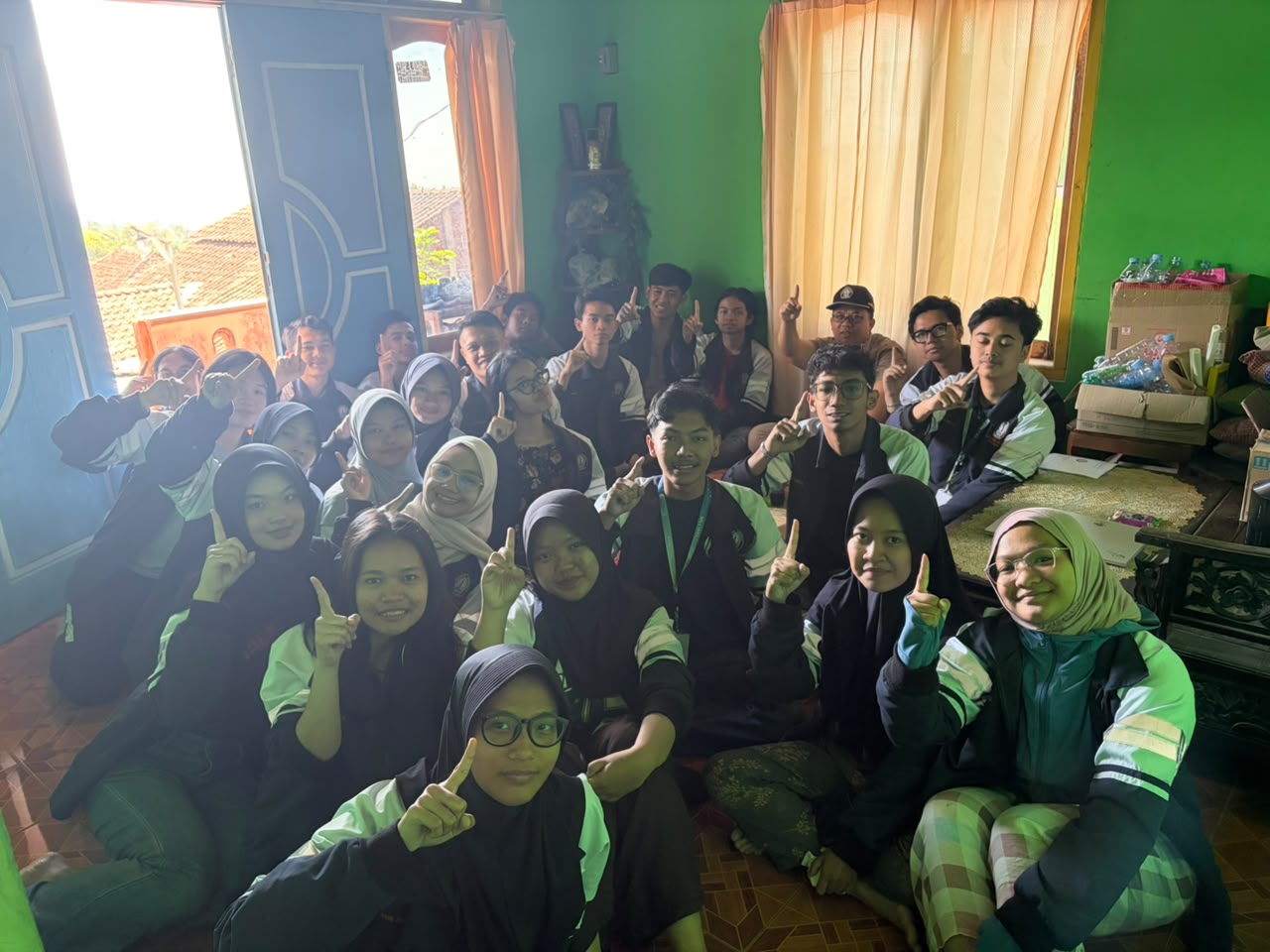 Kedatangan DPL KKNT 129 UNDIP