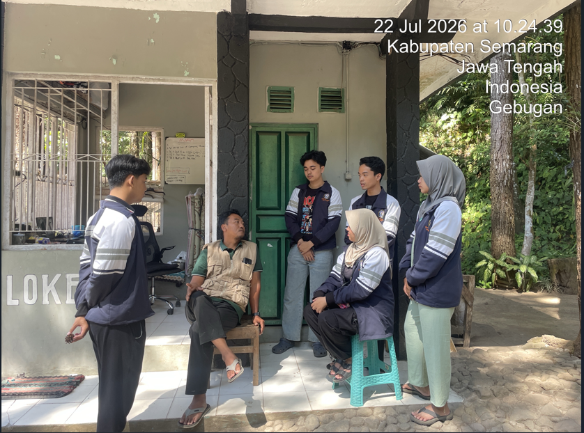 Konsultasi Program Kerja Bersama Pak RW dan Asistensi Proker Bersama DPL