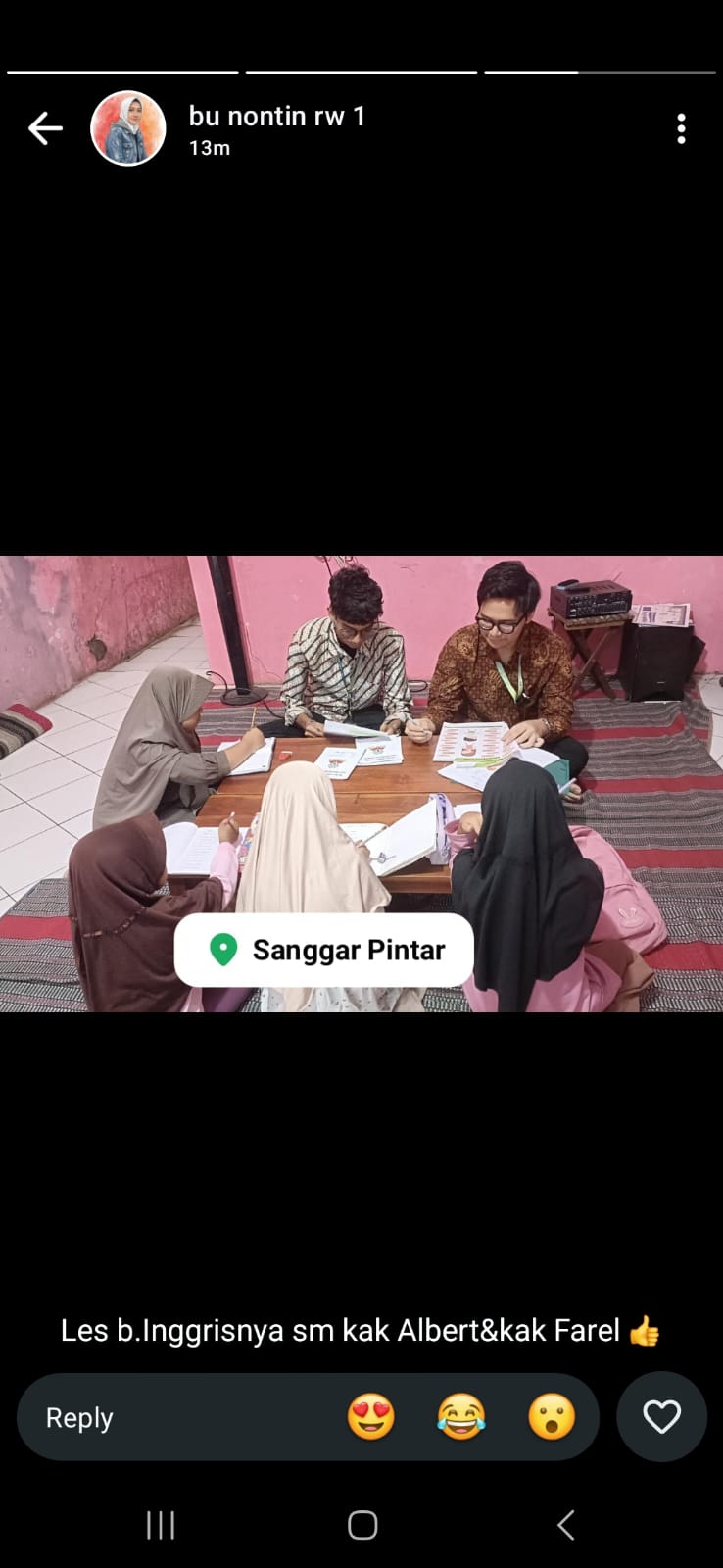 Presentasi Program Kerja dan Mengajar Bahasa Inggris