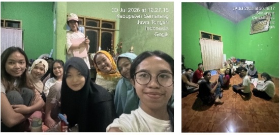 Melanjutkan program kerja sosmas dan multidisiplin