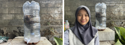 Pemantauan dan pendampingan komposter galon
