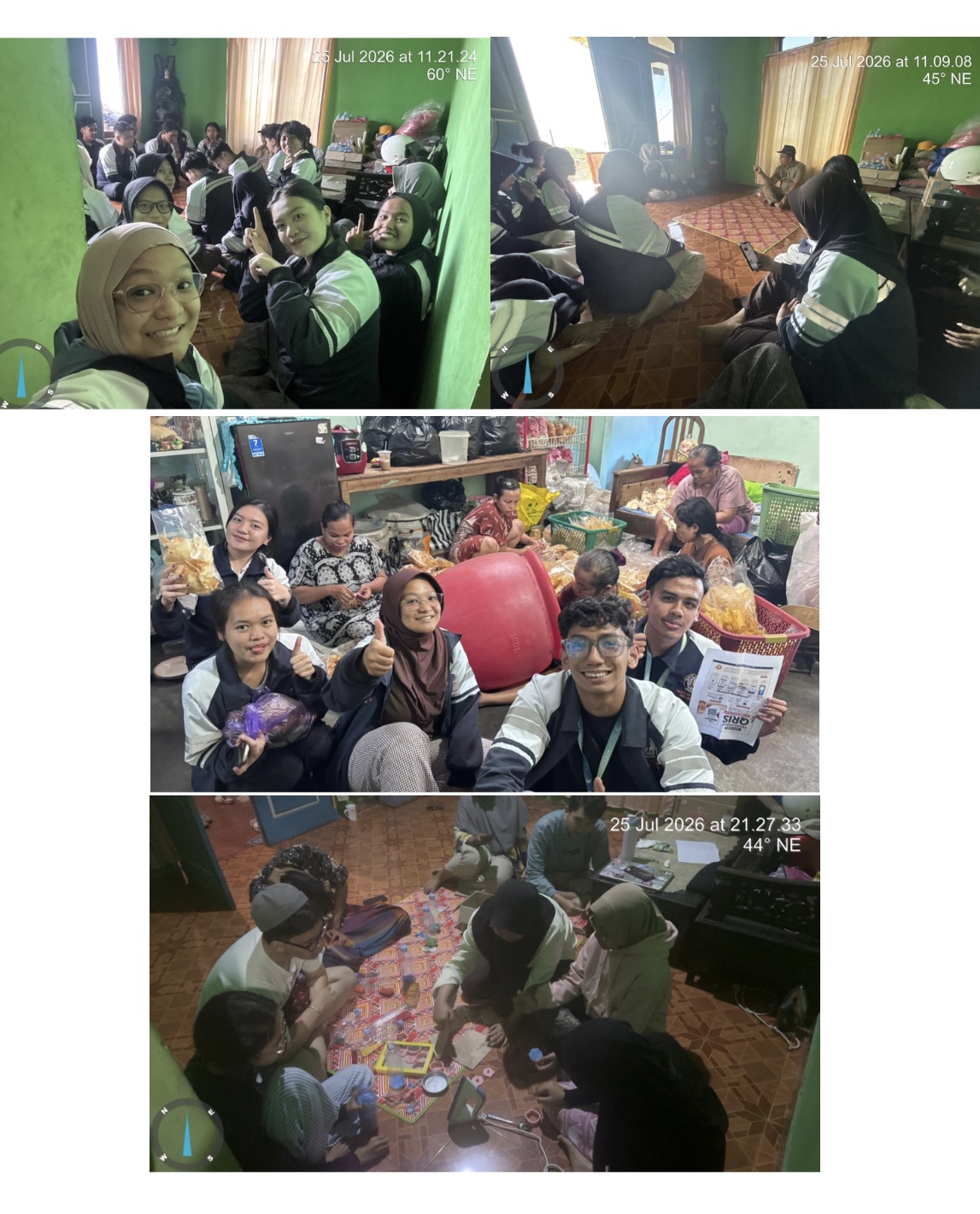 Kunjungan DPL, Progress Program SOSMAS ke UMKM “Doyan Ngemil”, Progress Program Multidisiplin 2