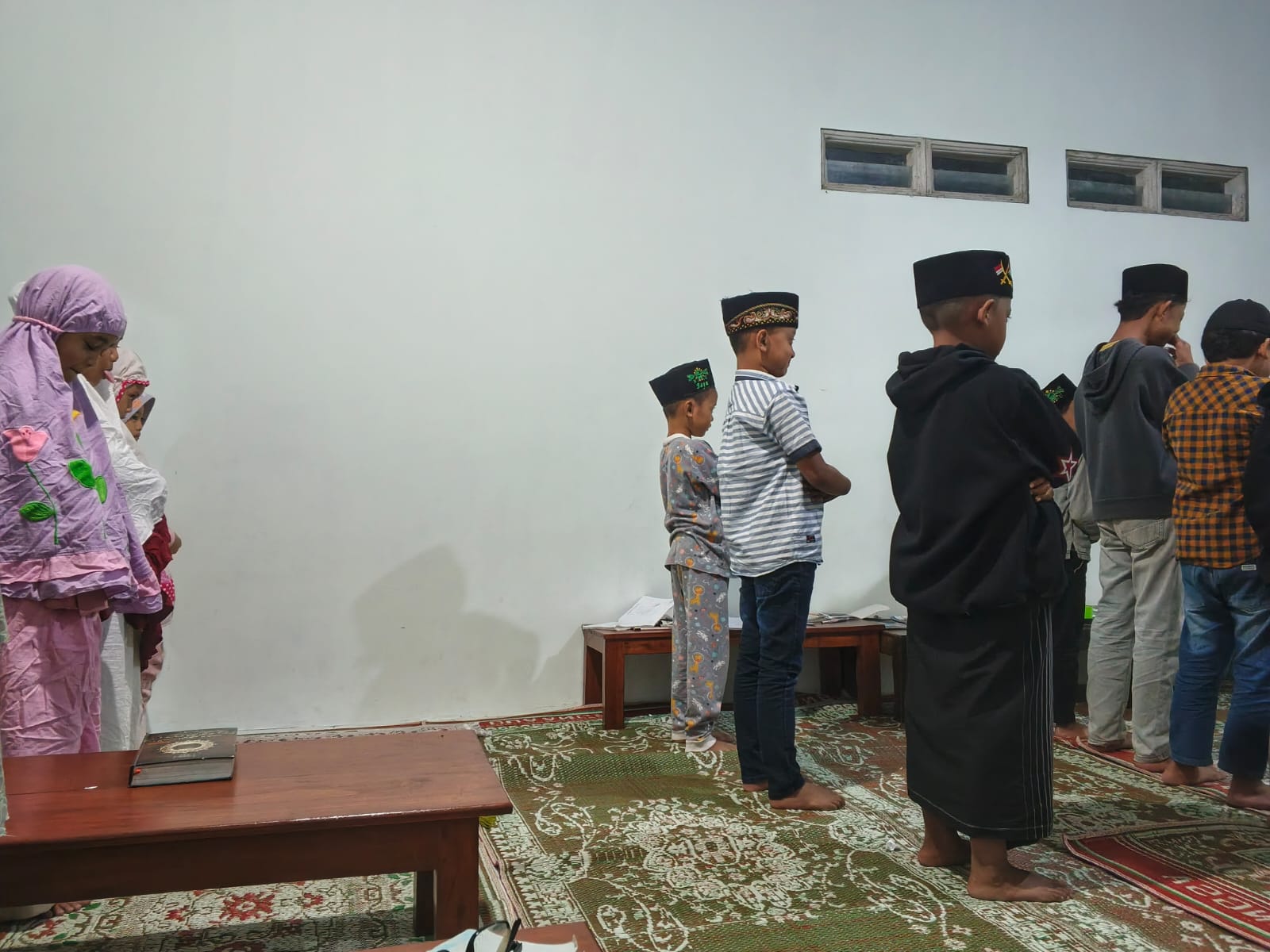 Kunjungan dari DPL dan Pendampingan di TPQ Nurul Huda