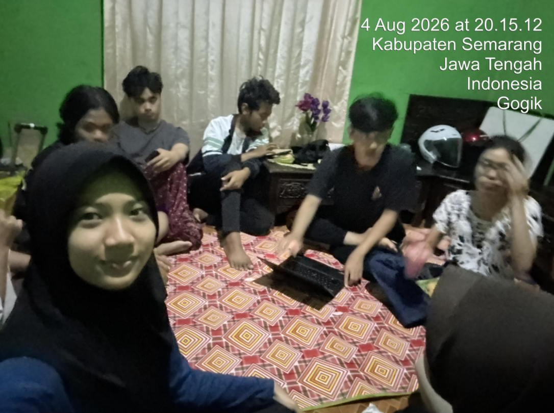 Melakukan diskusi kelompok untuk memulai pemantauan akuaponik Multidisiplin 1