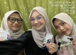 Mengikuti pengajian RT 06