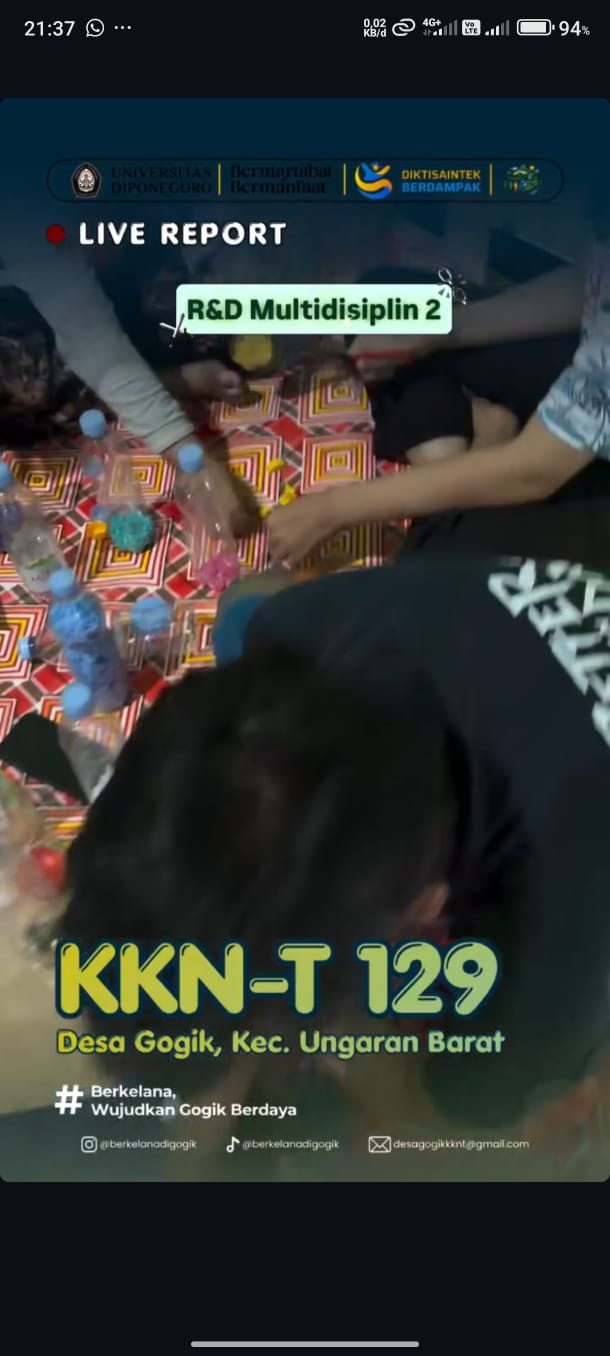 Diskusi Progress Lanjutan Program Multidisiplin 2