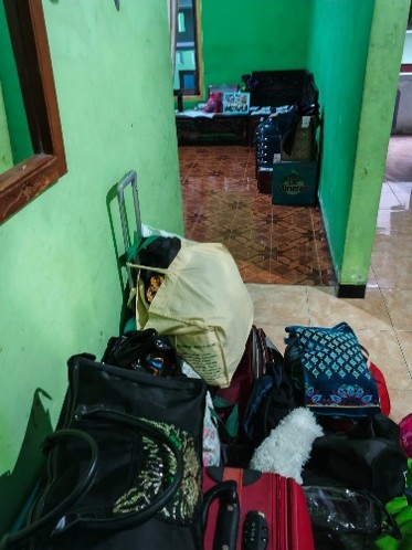 kerja bakti dan pembersihan menyeluruh (beres-beres posko) menjelang berakhirnya masa pengabdian di Desa Gogik.