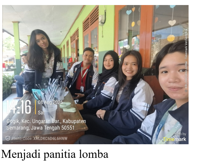 Menjadi panitia lomba di MI